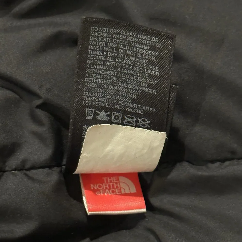 The North Face 700 Down Puffer Nuptse Vest Black Size M Men’s Vintage Insulated